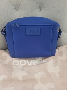 Dagne Dover Royal Blue Neoprene Crossbody
